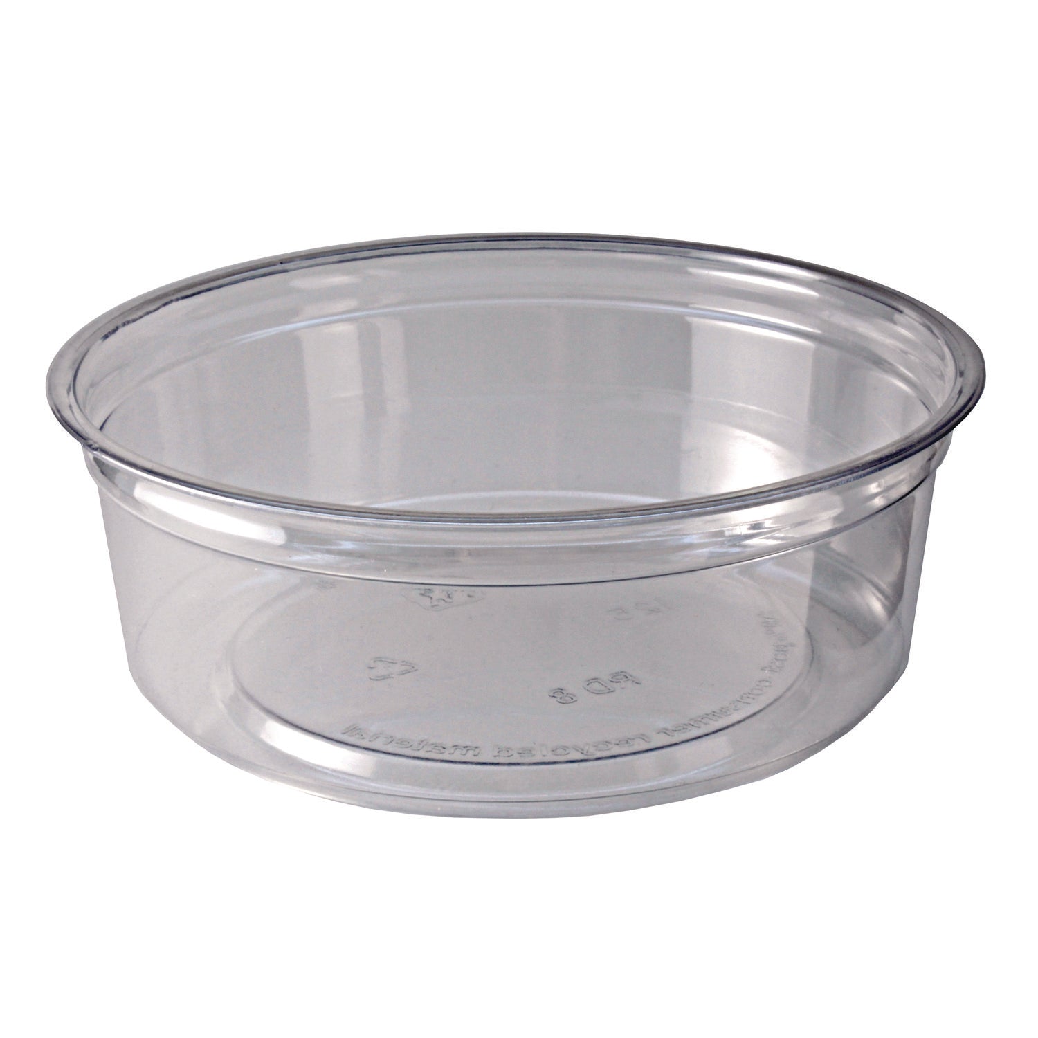 Alur Deli Plas Cntnr 8Oz Cle 10/50