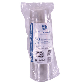 Alur Deli Plas Cntnr 12Oz Cle 10/50