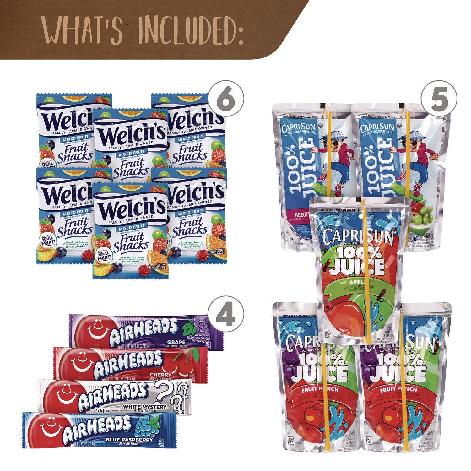 Allergen Friendly Snack Box, 38 Assorted Snacks/Box, Ships in 1-3 Business Days