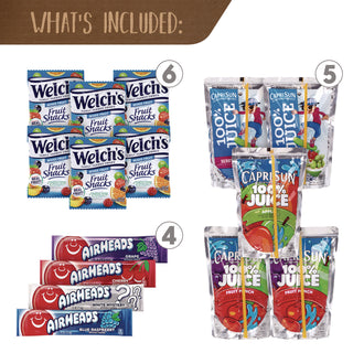 Allergen Friendly Snack Box, 38 Assorted Snacks/Box, Ships in 1-3 Business Days