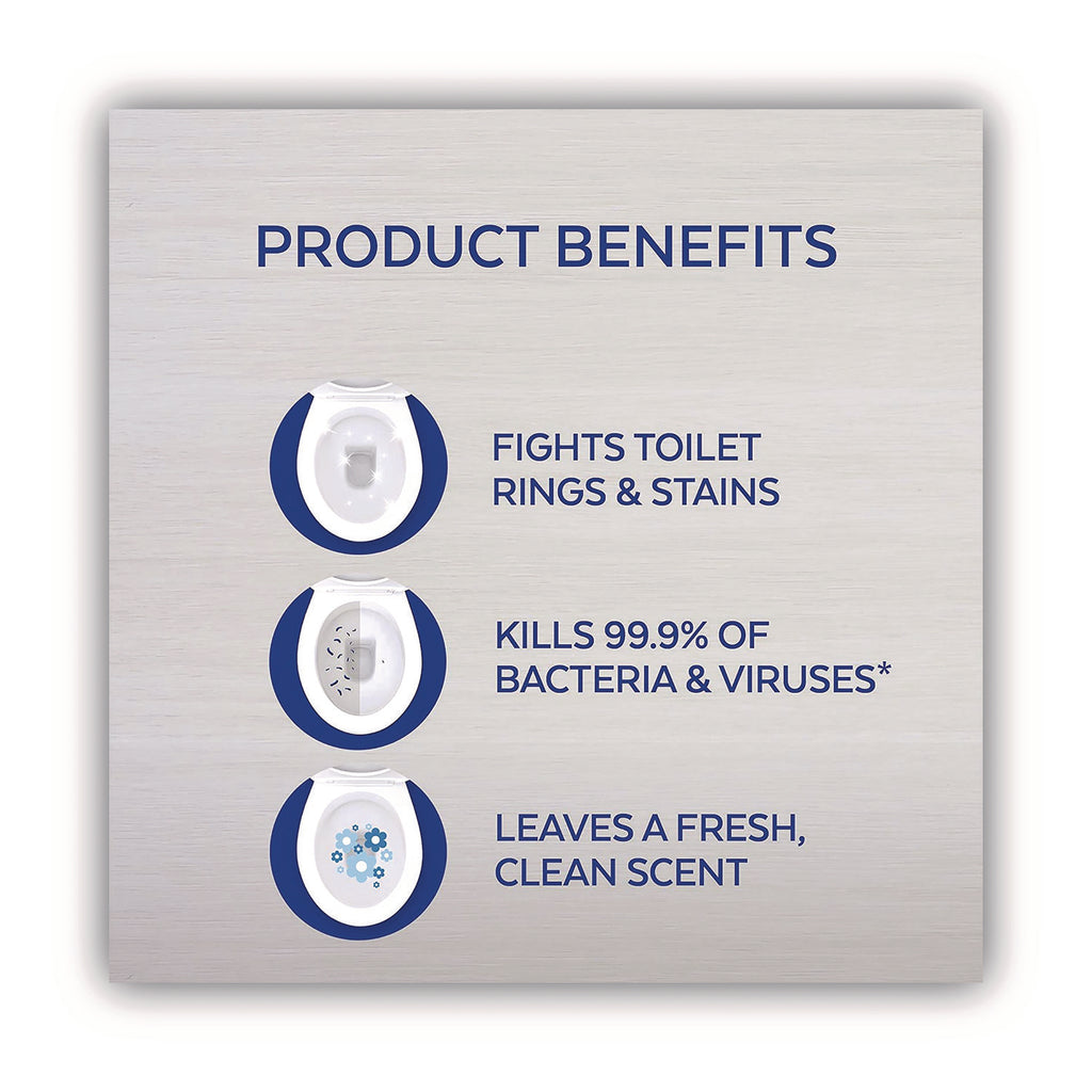 Disinfectant Toilet Bowl Cleaner, Atlantic Fresh, 24 oz Bottle, 9/Carton