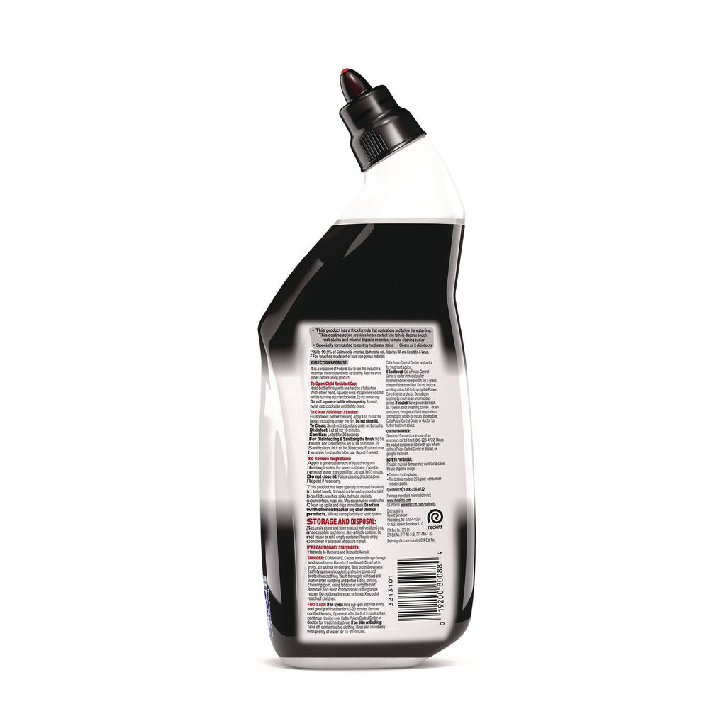 Disinfectant Toilet Bowl Cleaner w/Lime/Rust Remover, Atlantic Fresh, 24 oz, 9/Carton