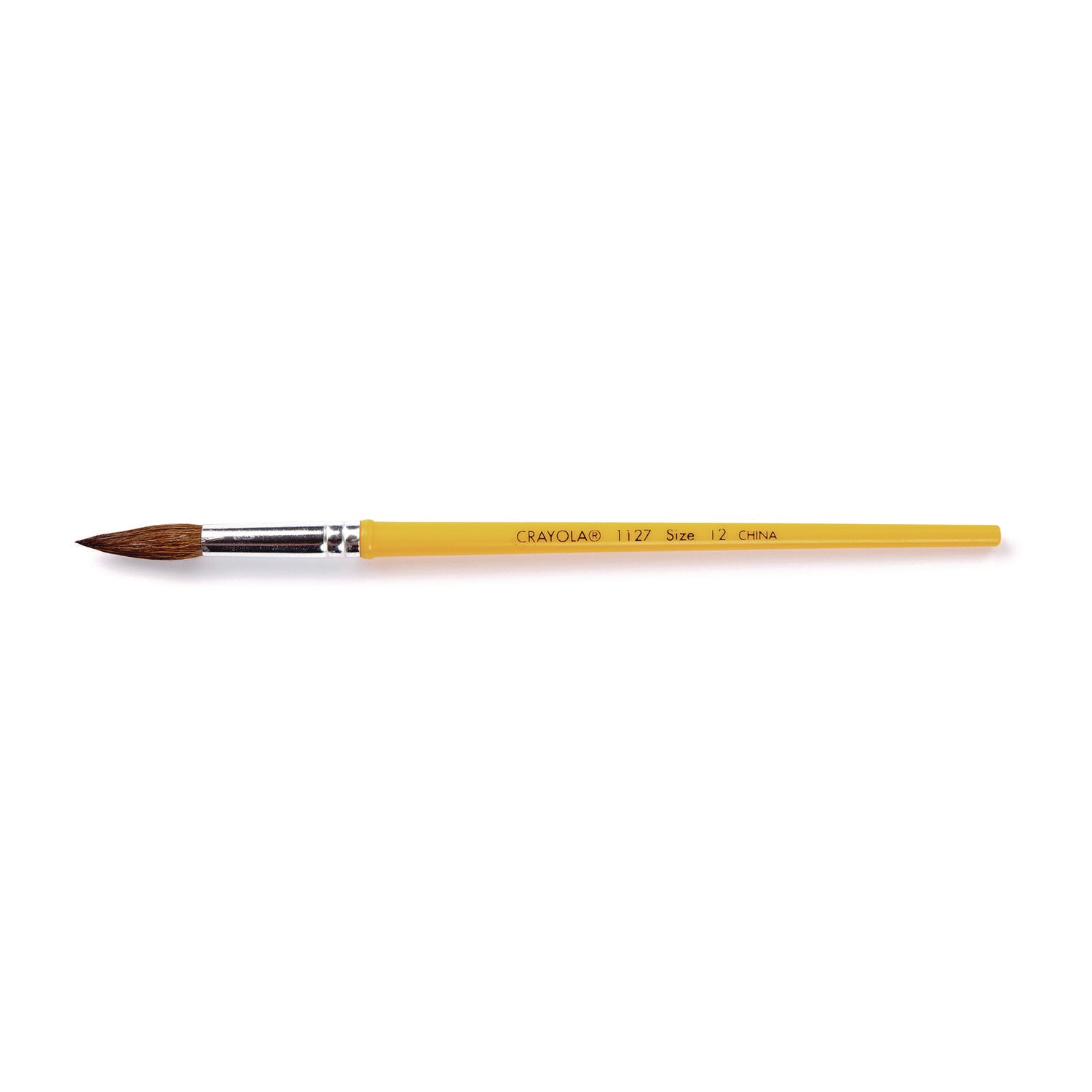 Watercolor Brush Set, Size 12, Camel-Hair Blend, Round Profile, 3/Pack - 