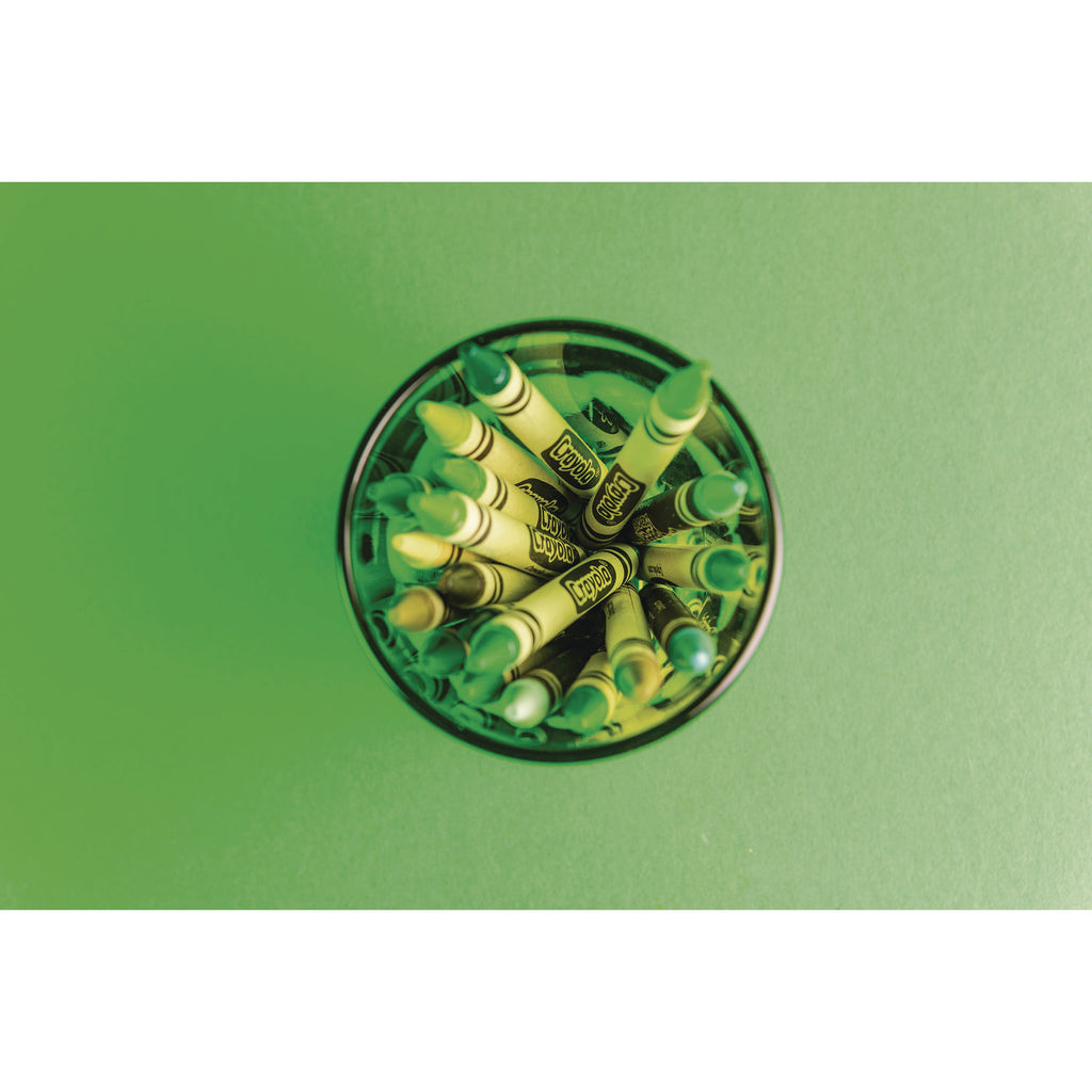 Bulk Crayons, Green, 12/Box