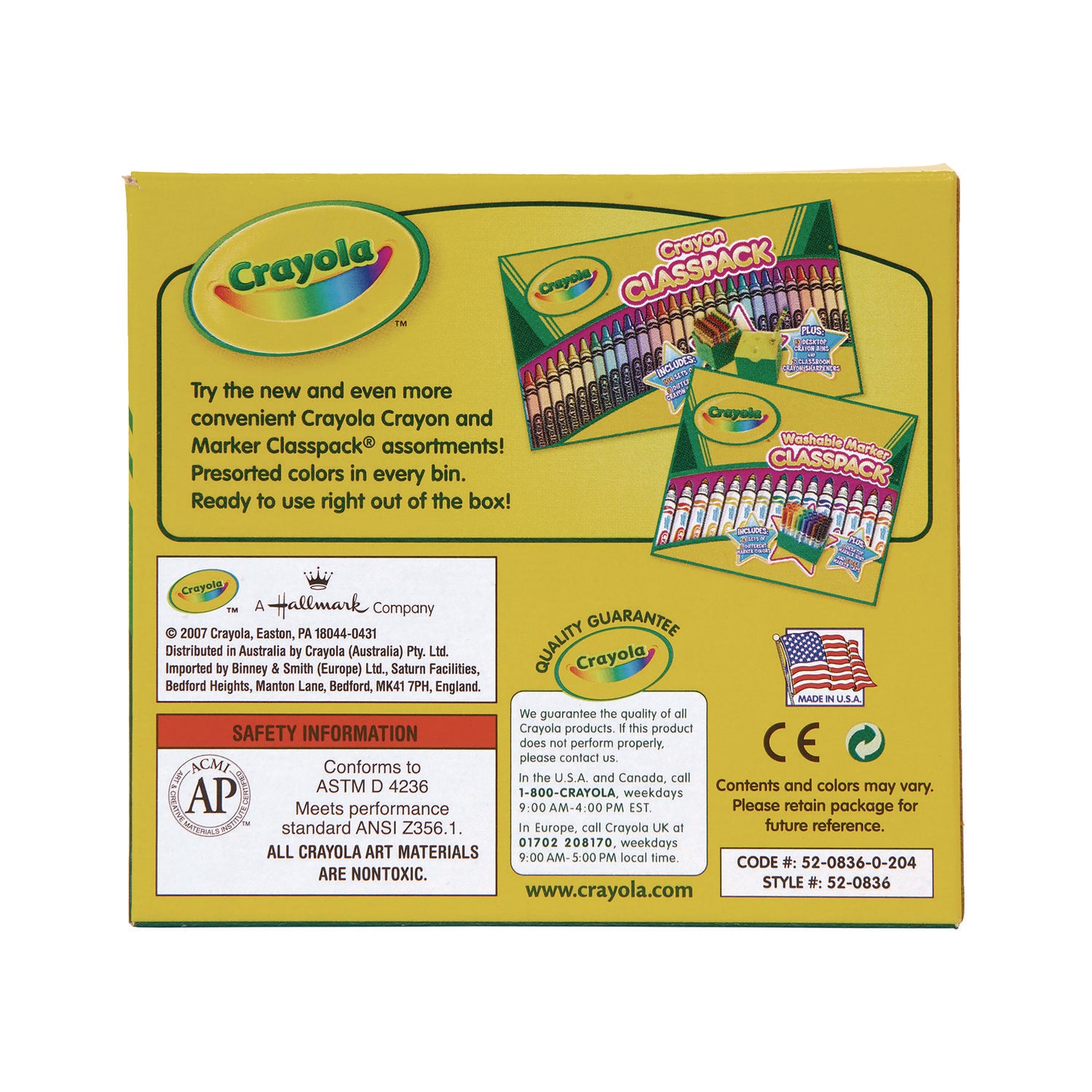 Bulk Crayons, White, 12/Box - 