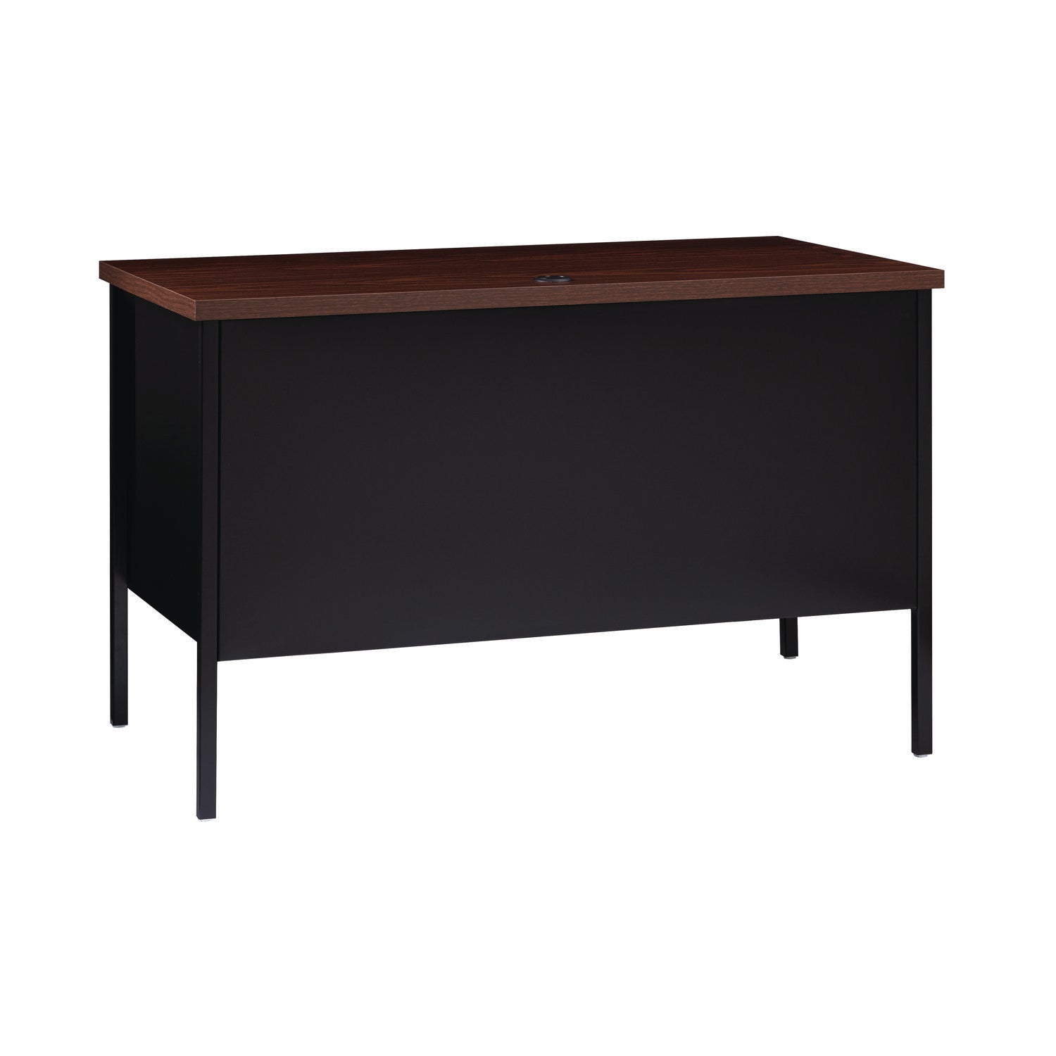 single-pedestal-steel-desk-455-x-24-x-295-mocha-black-black-legs_alehsd4524bm - 3