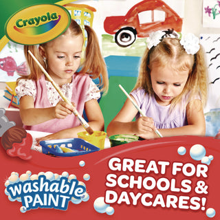 Washable Paint, Blue, 16 oz Bottle