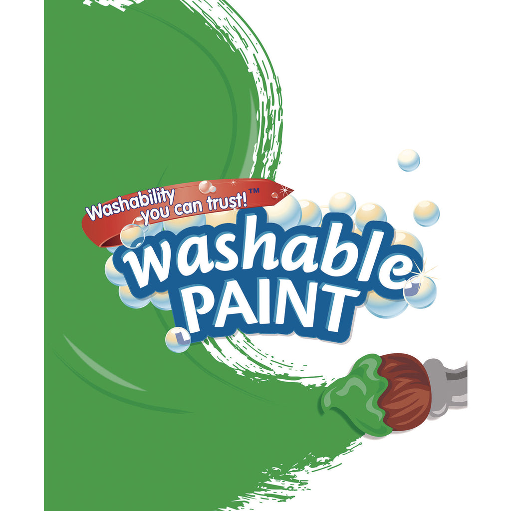 Washable Paint, Green, 1 gal Bottle
