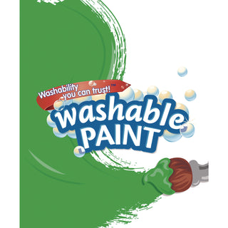 Washable Paint, Green, 1 gal Bottle