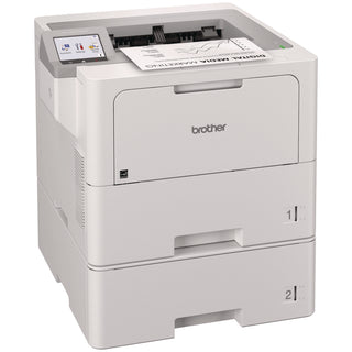 Brother HL HL-L6415DWT Desktop Wireless Laser Printer - Monochrome - 52 ppm Mono - 1200 x 1200 dpi Print - Automatic Duplex Print - 1140 Sheets Input - Ethernet - Wireless LAN - Wi-Fi Direct - 160000 Pages Duty Cycle - Plain Paper Print - Gigabit Eth