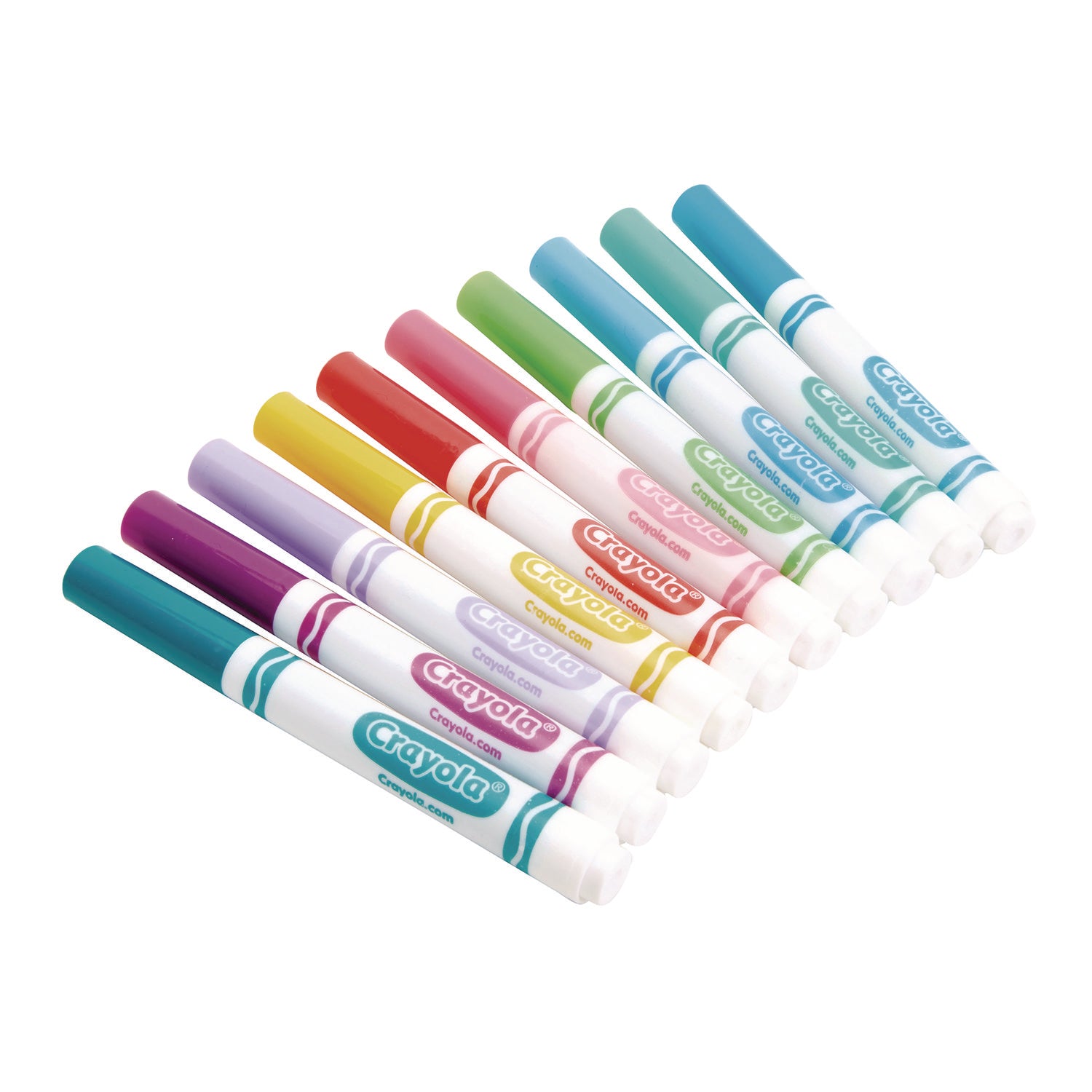 non-washable-marker-broad-bullet-tip-assorted-tropical-colors-10-pack_cyo587725 - 2