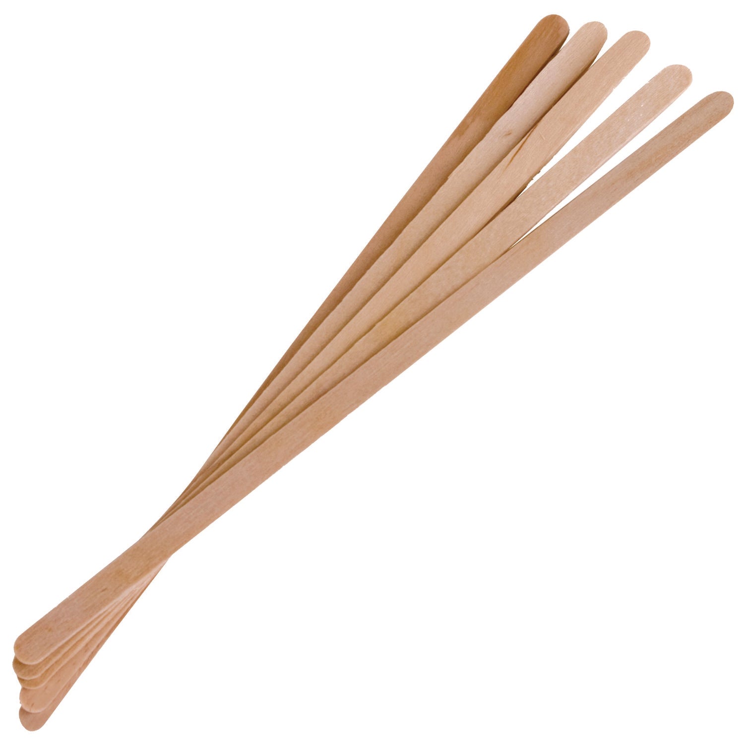 Renewable Wooden Stir Sticks, 7", 1,000/Pack, 10 Packs/Carton - 