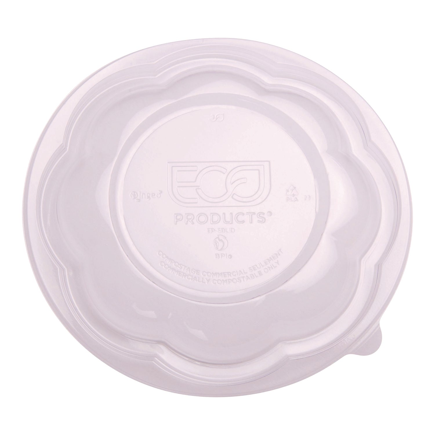 renewable-and-compostable-lids-for-24-32-and-48-oz-salad-bowls-clear-plastic-300-carton_ecoepsblid - 1