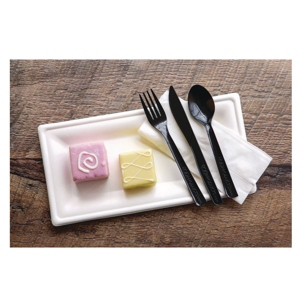 100% Recycled Content Spoon - 6" , 50/Pack, 20 Pack/Carton - 