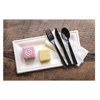 100% Recycled Content Spoon - 6" , 50/Pack, 20 Pack/Carton - 