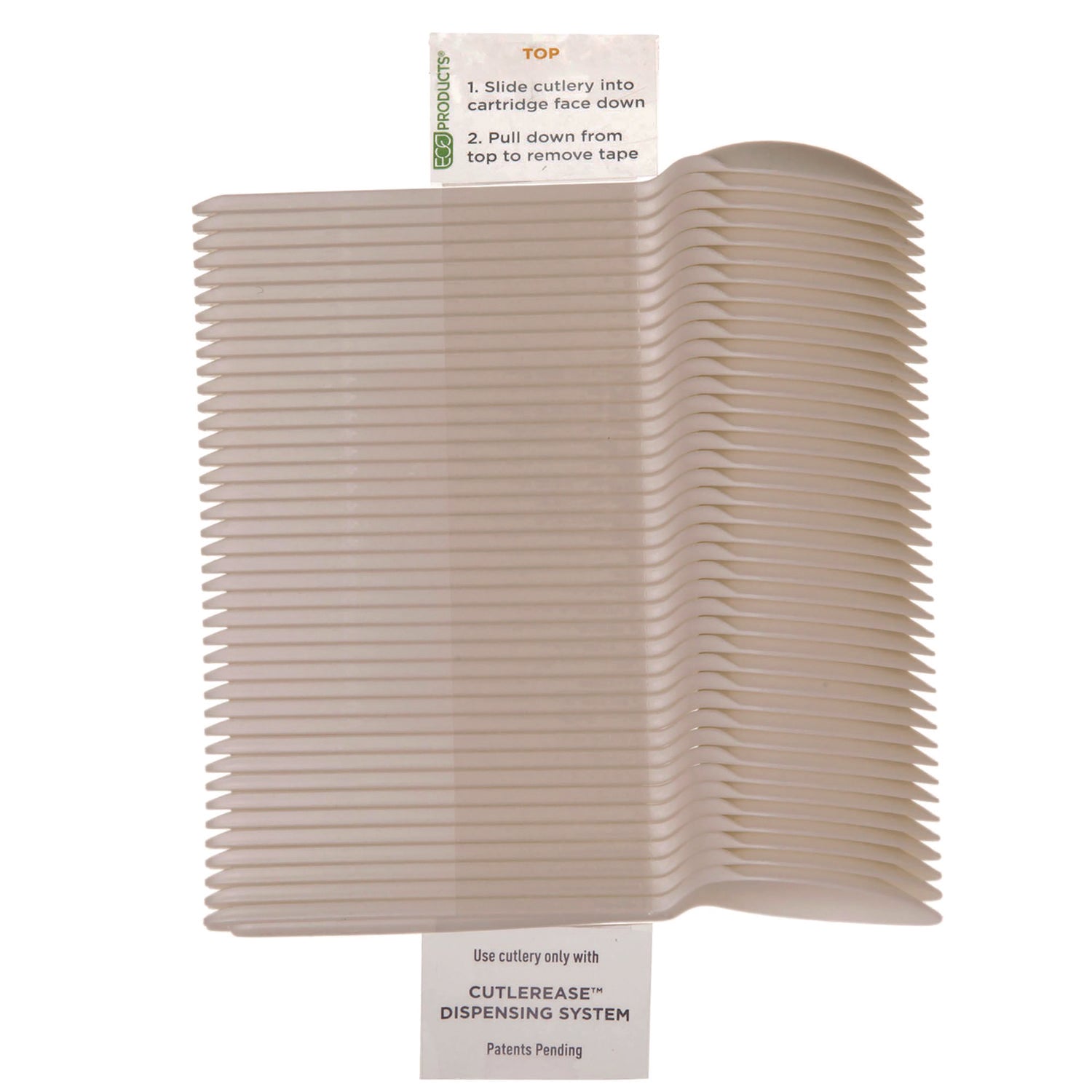 Cutlery for Cutlerease Dispensing System, Spoon, 6", White, 960/Carton