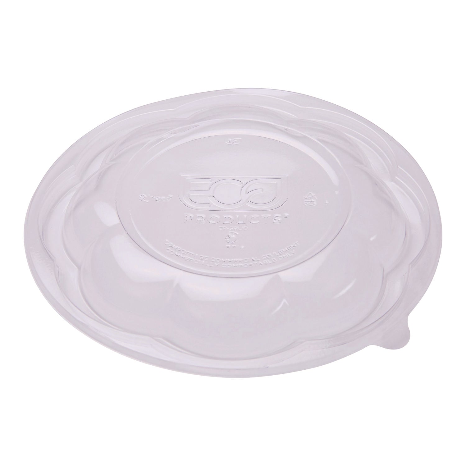 Salad Bowls, 48 oz, 6.69" Diameter x 4.38"h, Clear, Plastic, 300/Carton