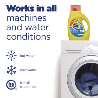 Simply Clean and Fresh Laundry Detergent, Refreshing Breeze, 64 Loads, 84 oz Bottle, 4/Carton