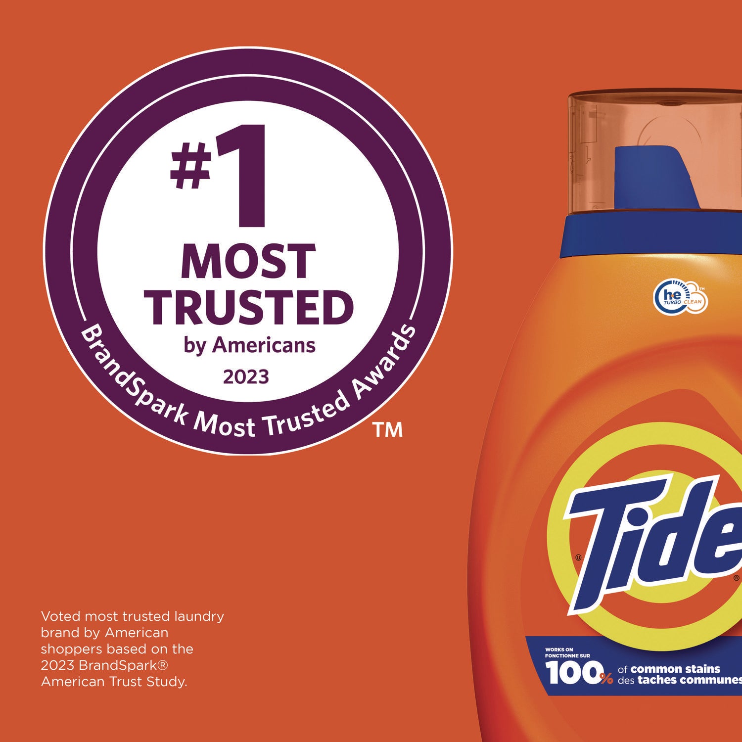 Tide Original Laundry Detergent - Concentrate - 46 fl oz (1.4 quart) - Original Scent - 1 Bottle - Blue - 5