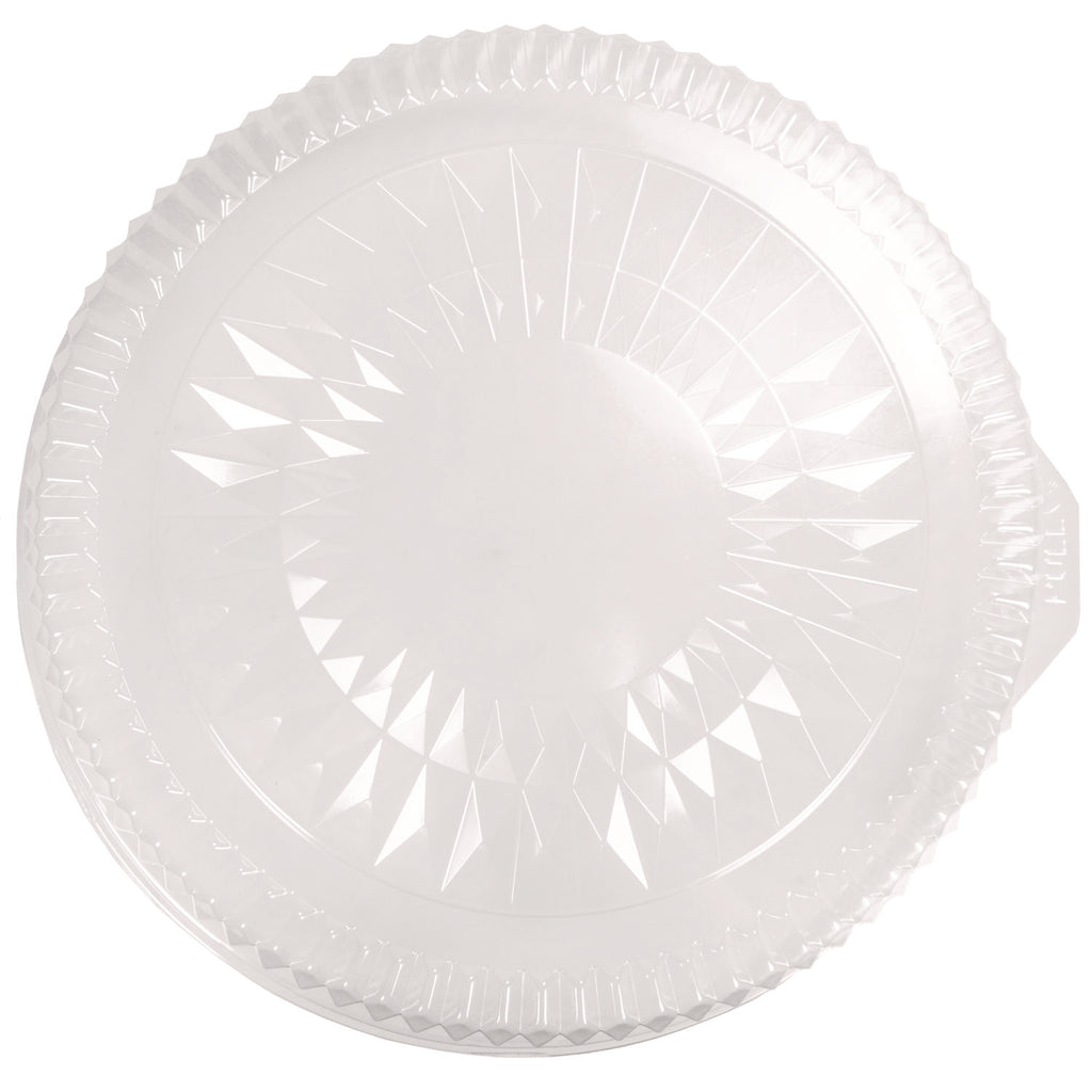 Plastic Dome Lids, Embossed, Fits 4012/4013, 12" Diameter, 25/Carton