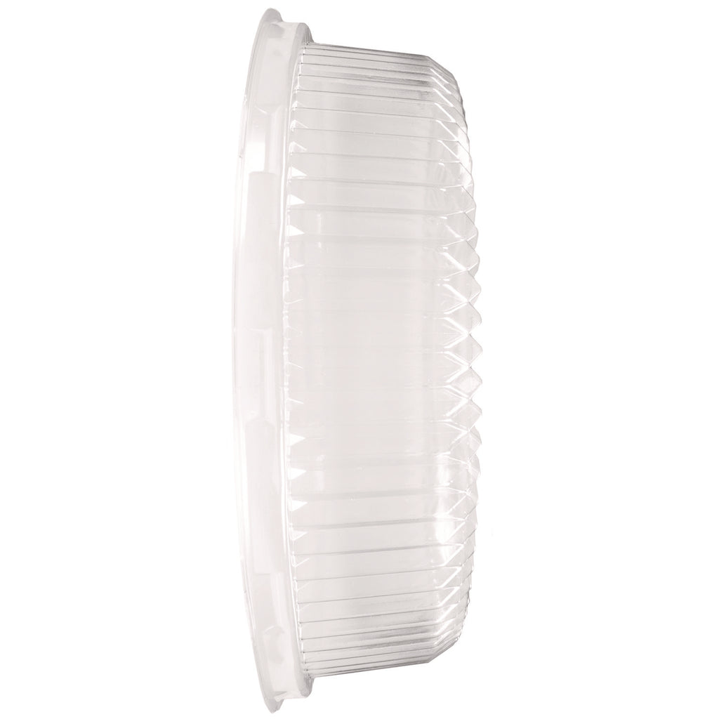 Plastic Dome Lids, Embossed, Fits 4012/4013, 12" Diameter, 25/Carton