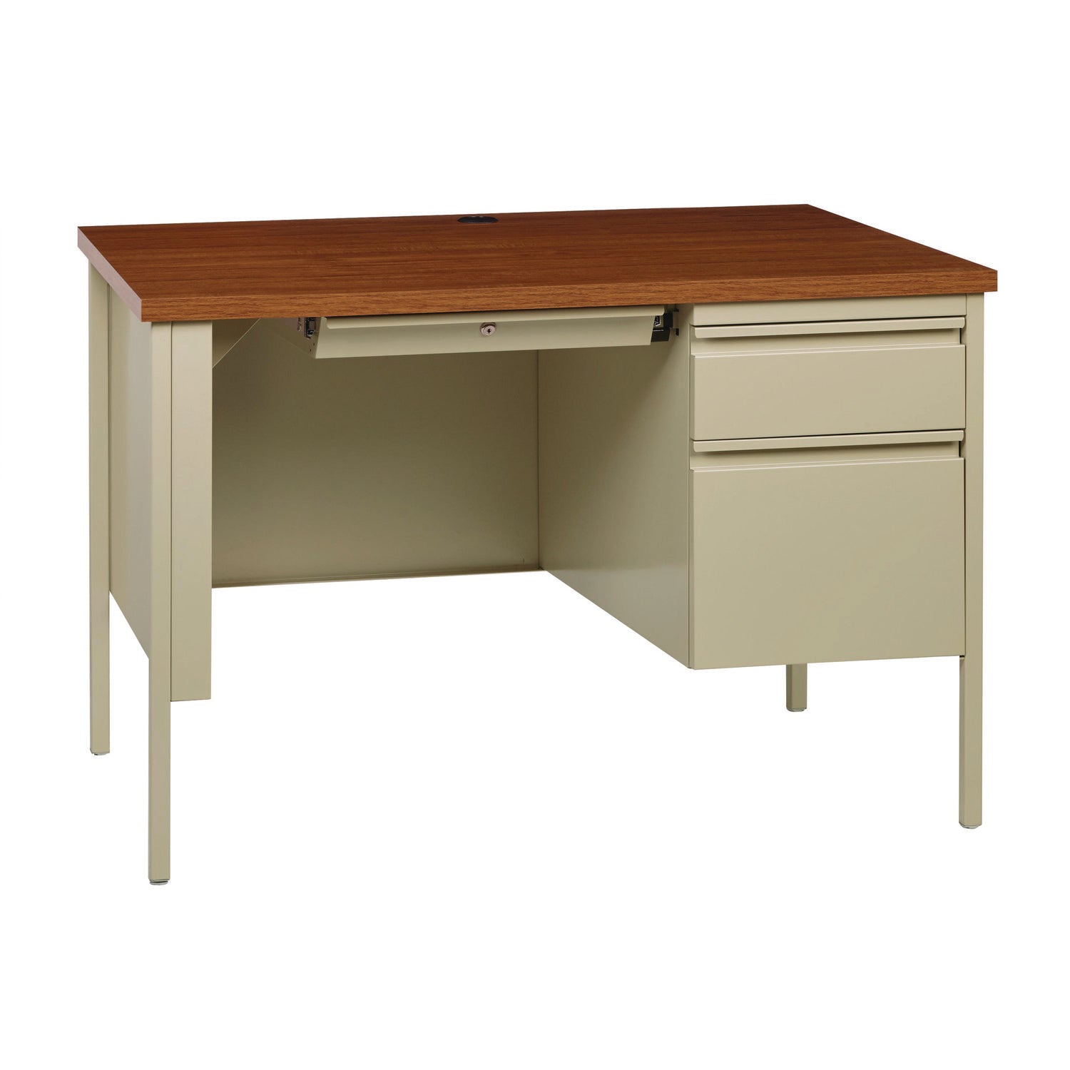 single-pedestal-steel-desk-45-x-24-x-295-cherry-putty_alehsd4524pc - 5