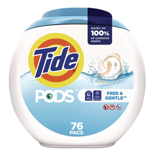 pods-laundry-detergent-free-and-gentle-63-oz-tub-76-pacs-tub-4-tubs-carton_pgc09488ct - 2