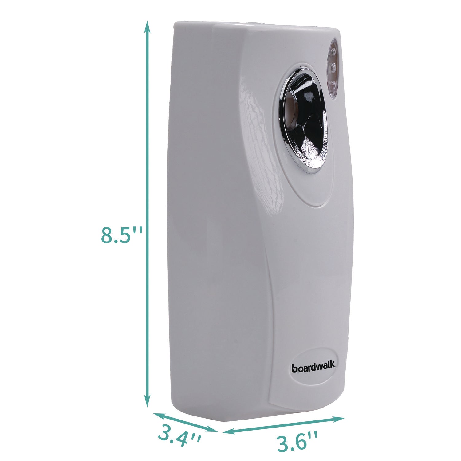 Classic Metered Air Freshener Dispenser, 4" x 3" x 9.5", White