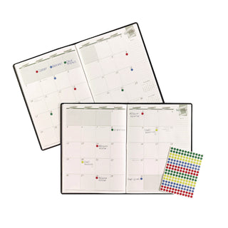 Handwrite Only Self-Adhesive Removable Round Color-Coding Labels, 0.25" dia, Assorted, 192/Sheet, 4 Sheets/Pack, (5795)