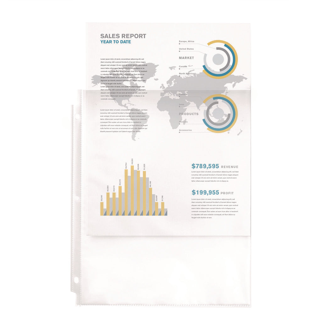 top-load-sheet-protector-economy-gauge-letter-semi-clear-50-box_ave74098 - 2