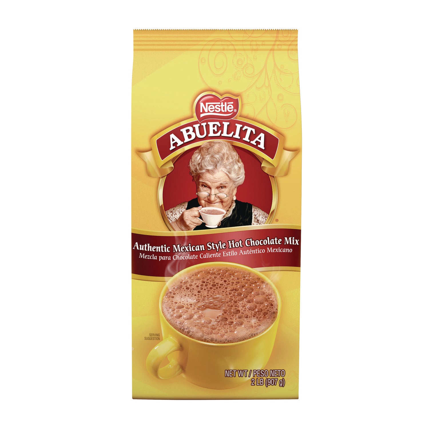Nestle Abuelita Mexican Style Hot Chocolate Mix - 2 lb - 6 / Carton