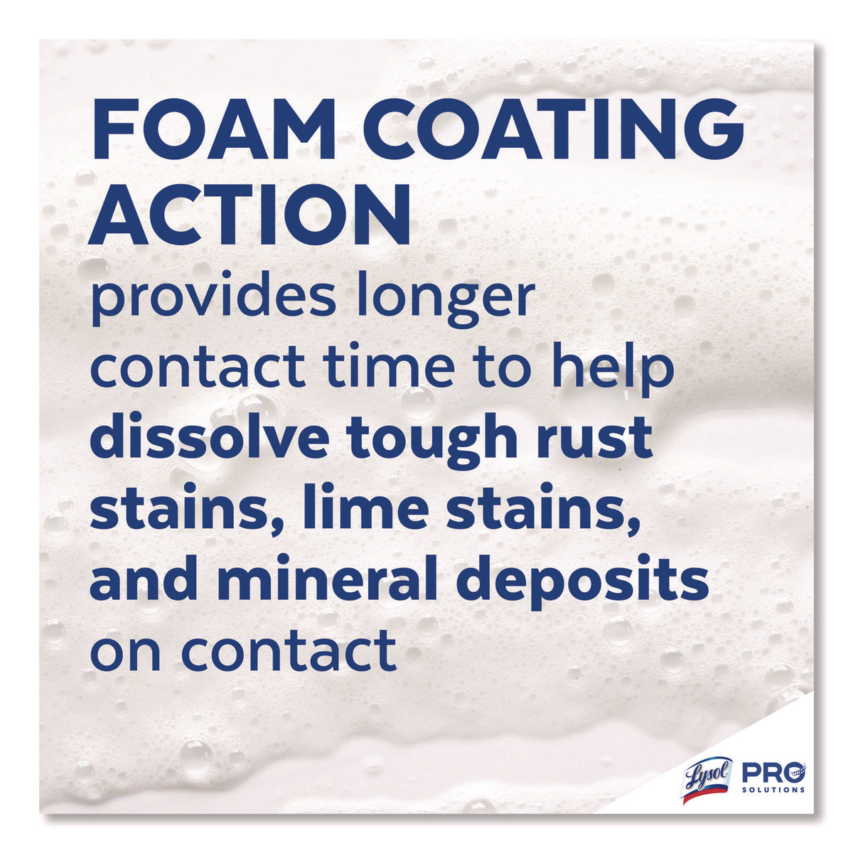 Disinfectant Foam Cleaner, 24 oz Aerosol Spray