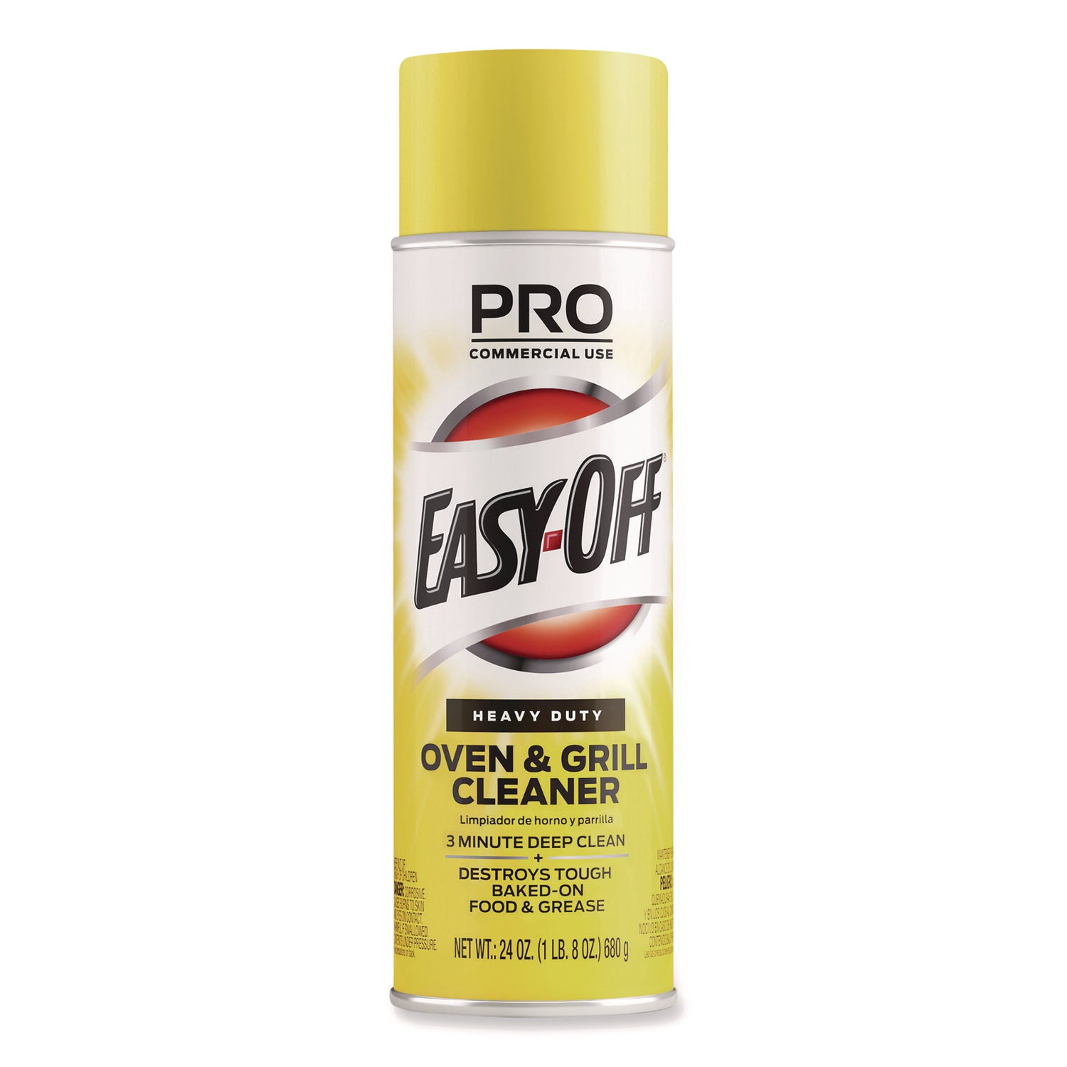 Oven and Grill Cleaner, Unscented, 24 oz Aerosol Spray