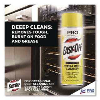 Oven and Grill Cleaner, Unscented, 24 oz Aerosol Spray