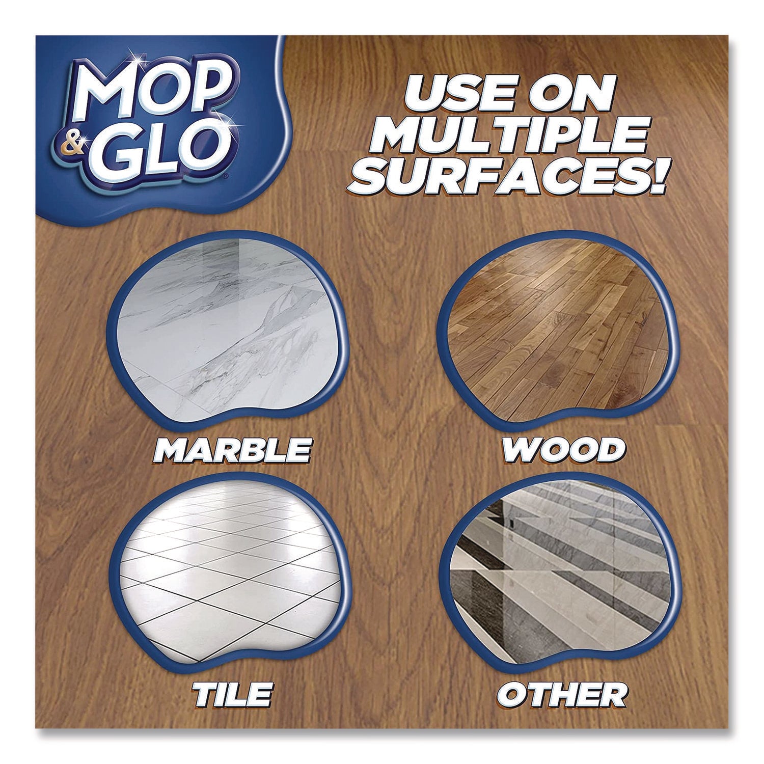 Mop & Glo One Step Cleaner, Sold as 1 Each