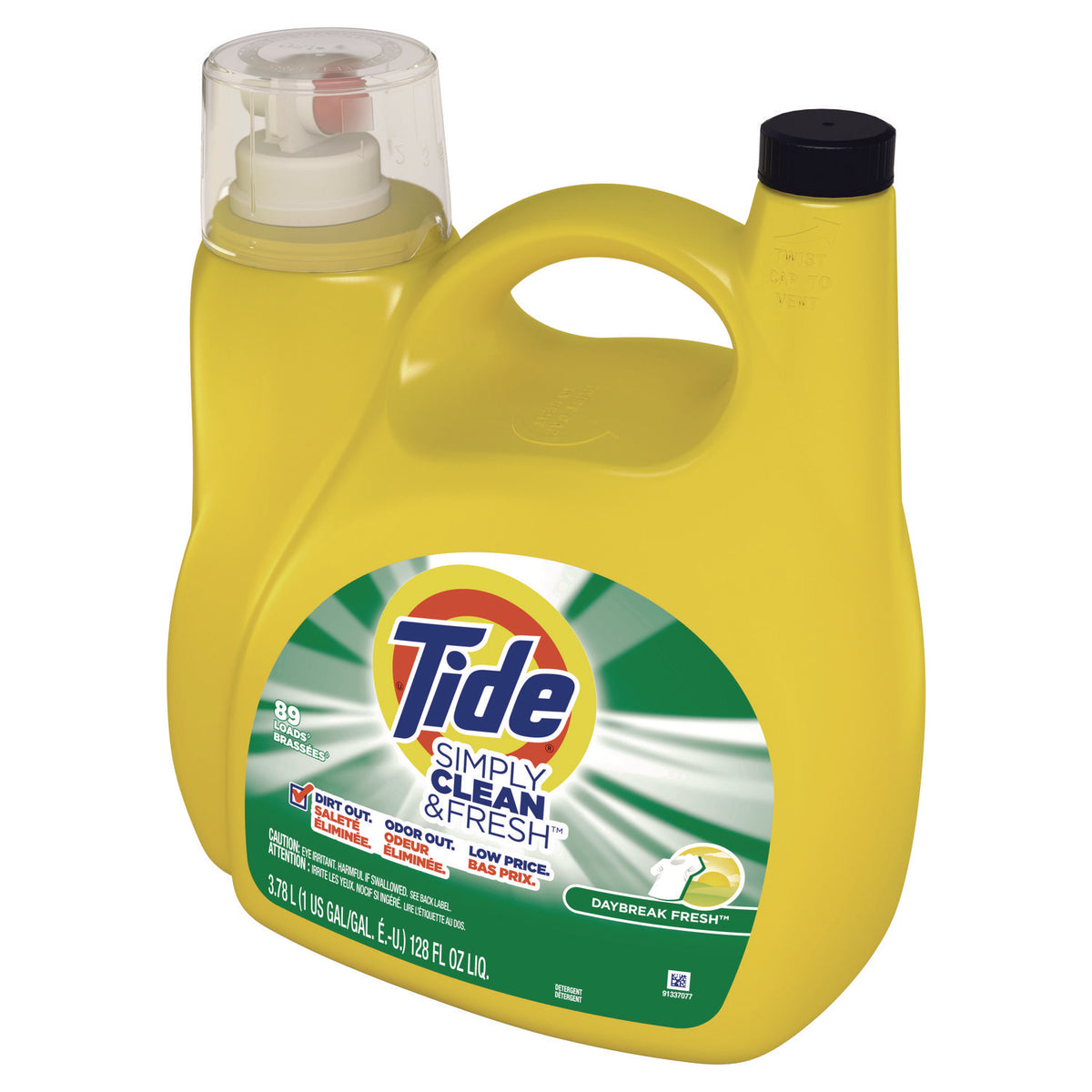 Simply Clean and Fresh Laundry Detergent, Daybreak Fresh, 128 oz Bottle