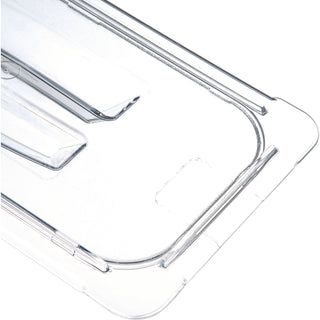 StorPlus Polycarbonate Handled Universal Lid, 7 x 12.5 x 0.88, Clear, Plastic