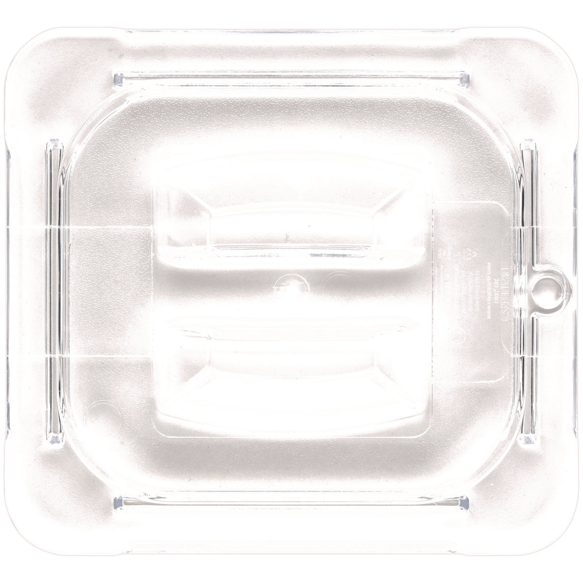 StorPlus Polycarbonate Handled Universal Lid, 6.31 x 6.88 x 0.88, Clear, Plastic