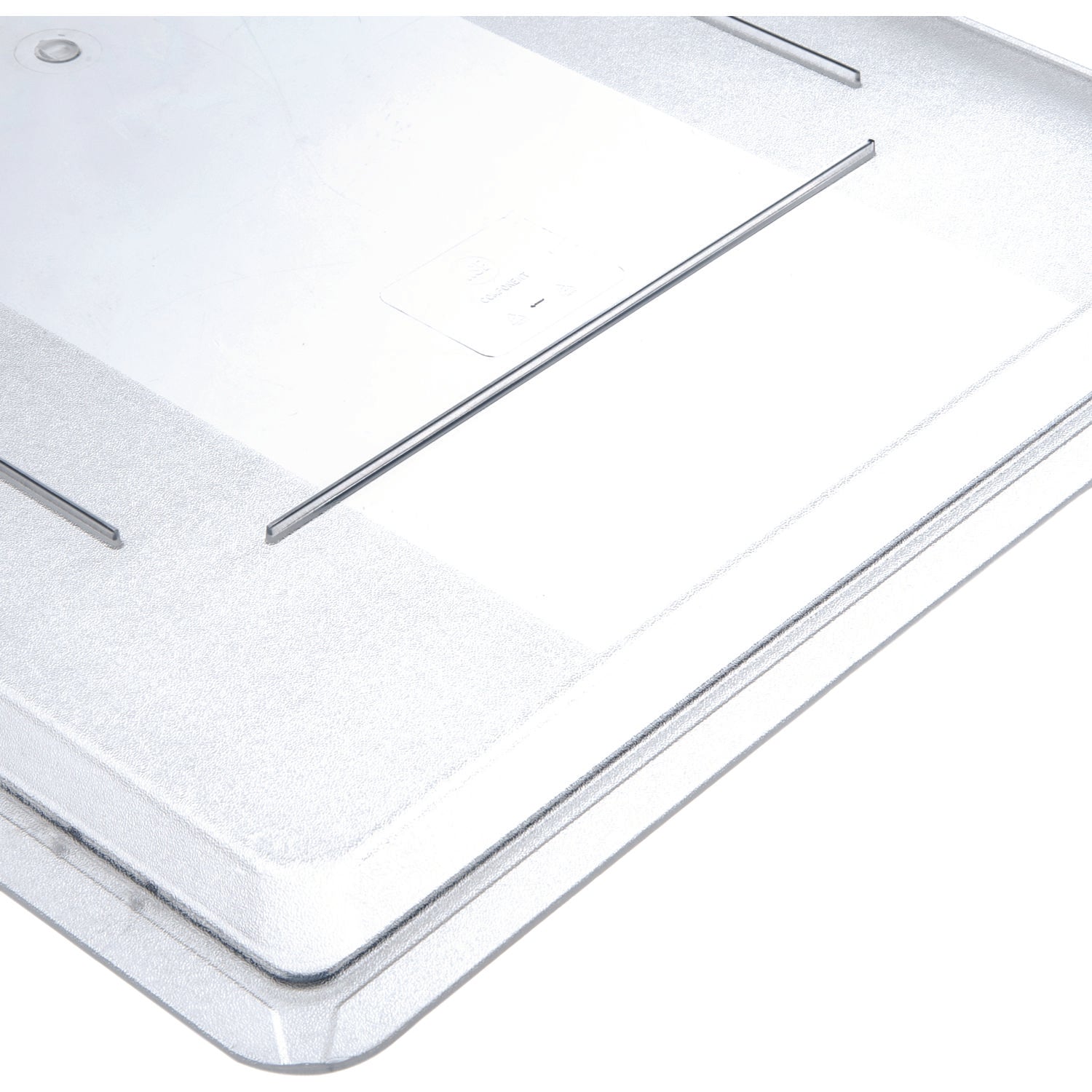 storplus-polycarbonate-food-storage-container-lid-18-x-26-x-128-clear-plastic_cfs1062707 - 4
