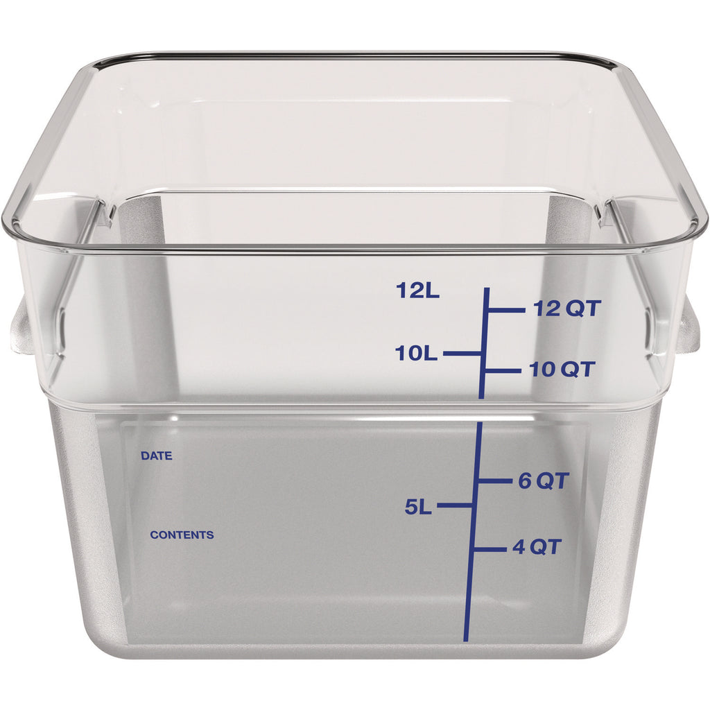 squares-polycarbonate-food-storage-container-12-qt-1113-x-1113-x-825-clear-plastic_cfs1195407 - 2