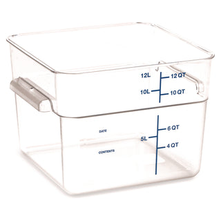 squares-polycarbonate-food-storage-container-12-qt-1113-x-1113-x-825-clear-plastic_cfs1195407 - 3