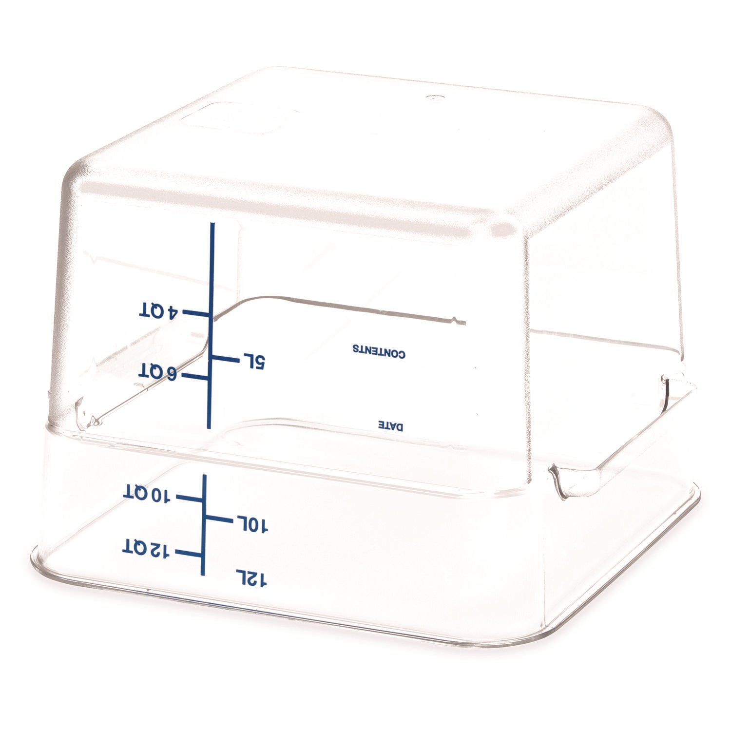 squares-polycarbonate-food-storage-container-12-qt-1113-x-1113-x-825-clear-plastic_cfs1195407 - 4