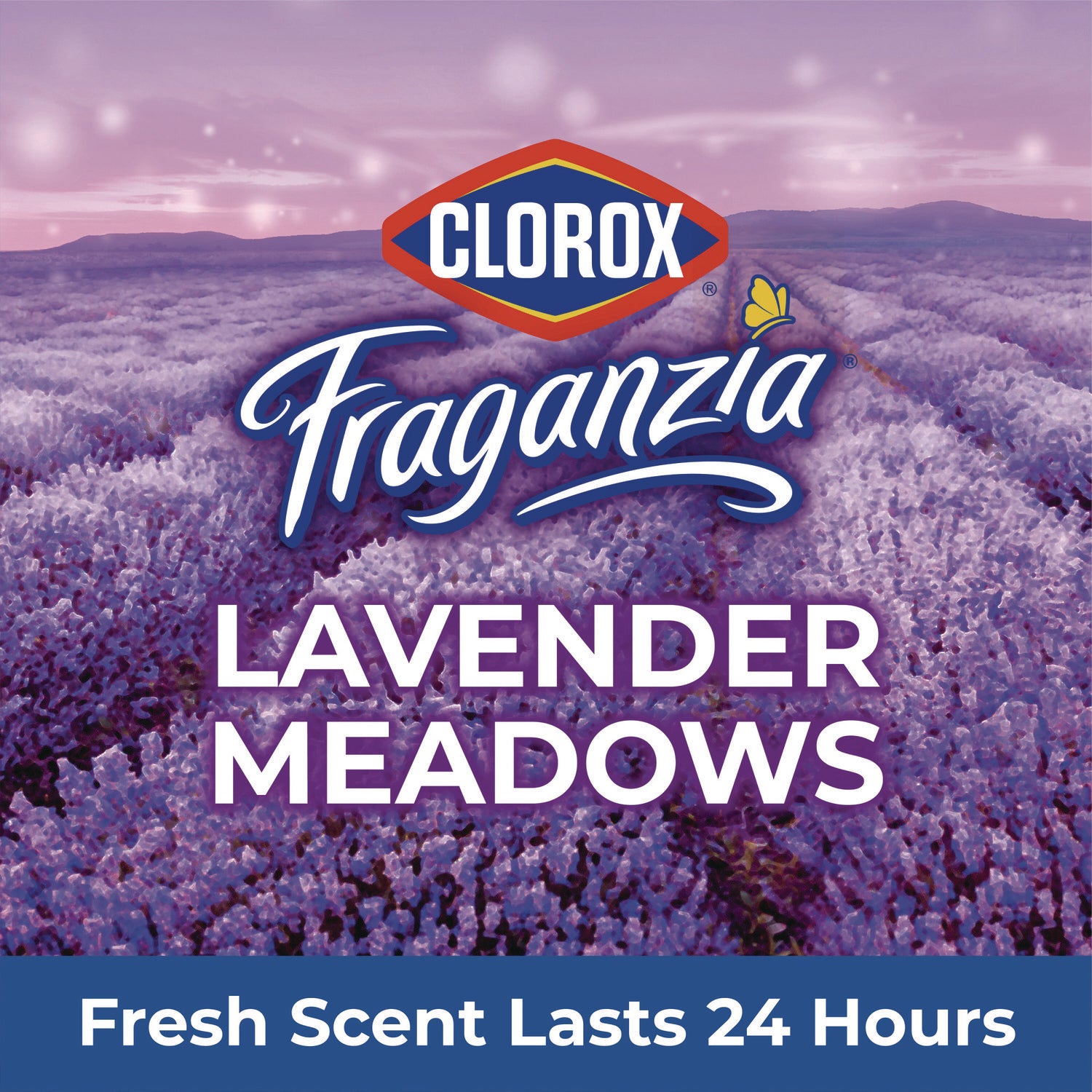 CloroxPro Fraganzia Multi-Purpose Cleaner Concentrate, Lavender Meadows Scent, 175 oz Bottle, 3/Carton - 7