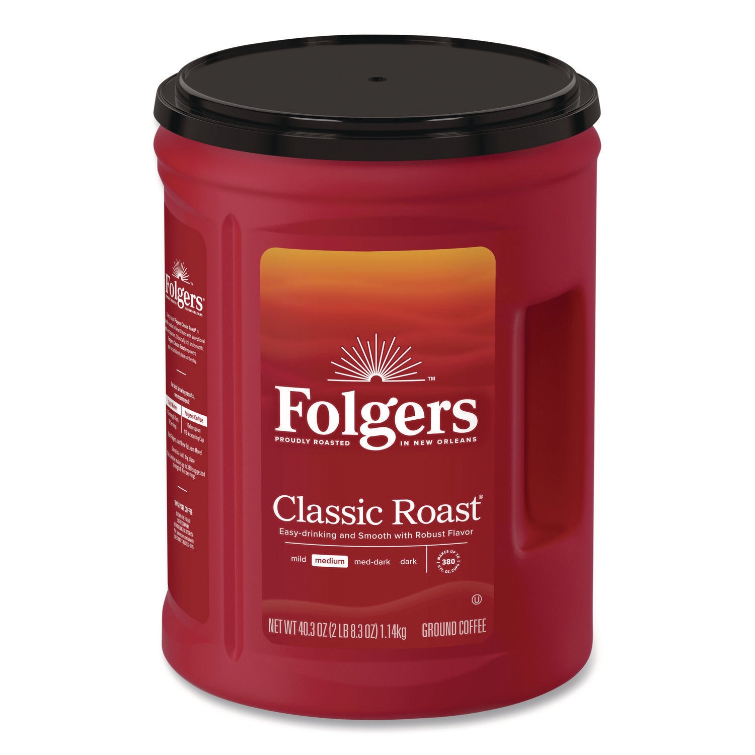 Folgers Ground Canister Classic Roast Coffee - Medium - 1 Each