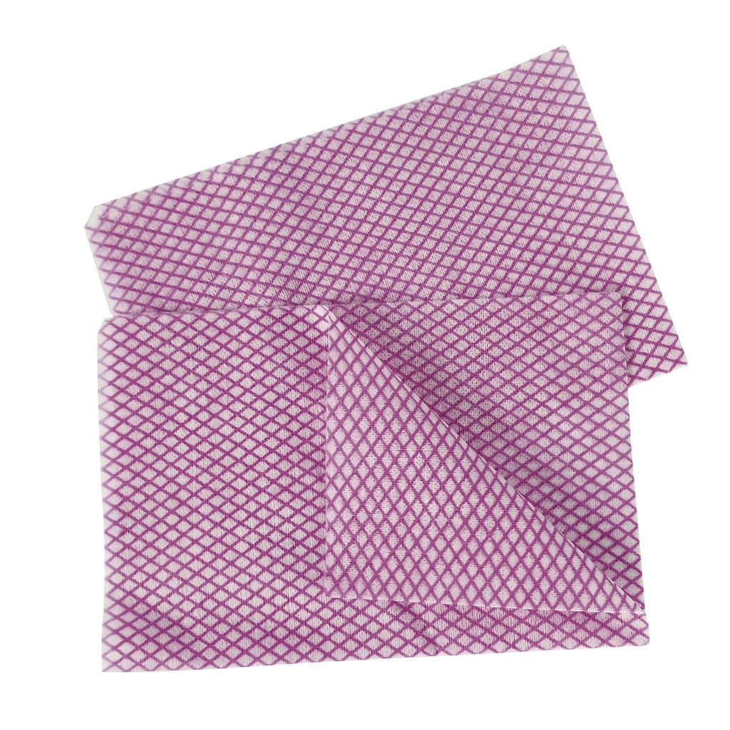 Choice Counter Foodservice Wiper, 1-Ply, 12 x 21, Pink/White, 200/Carton