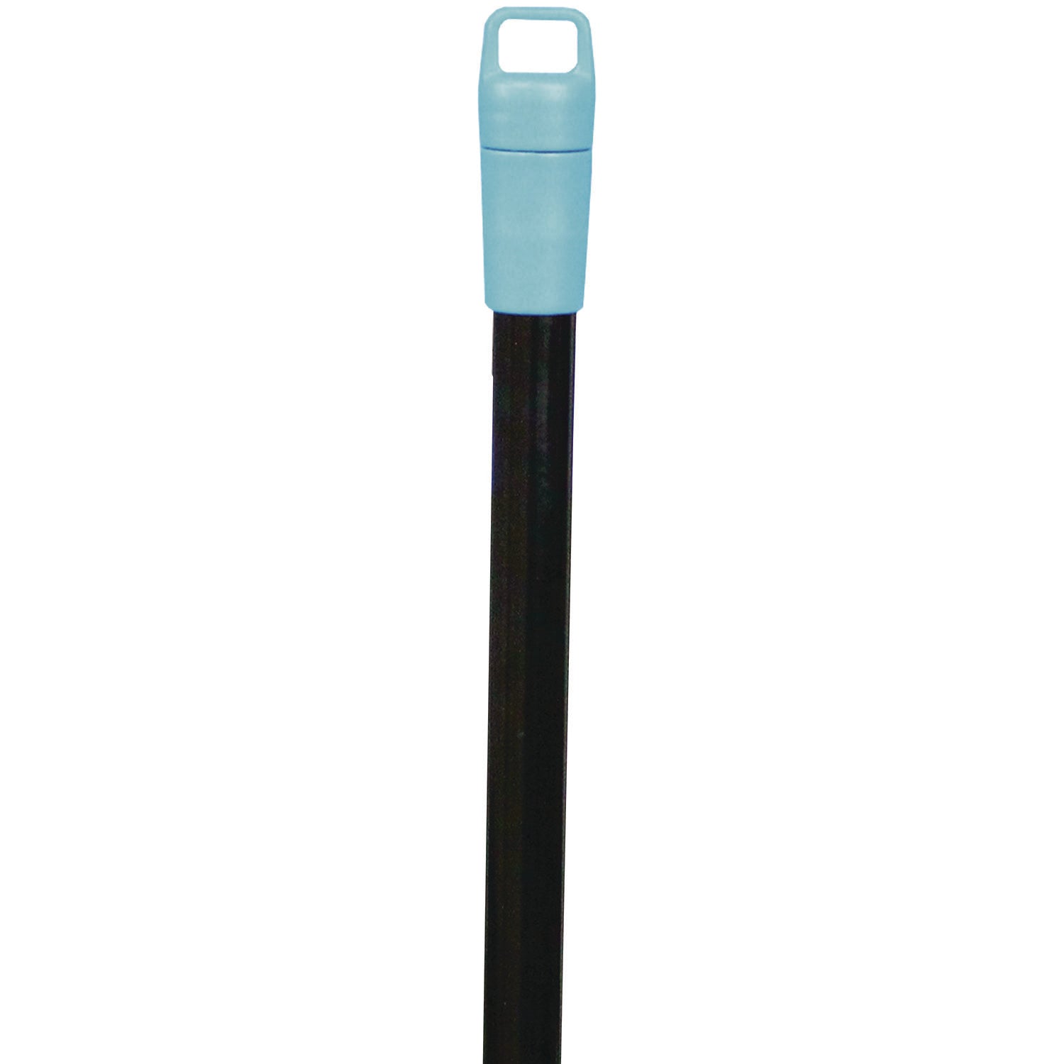 Lobby Dust Pan Broom, 36.86", Black/Blue