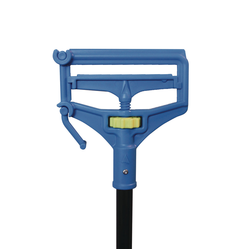 Speed Change Mop Handle, 61.25", Blue/Black