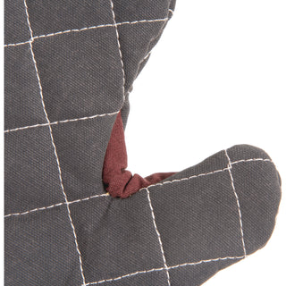 Bestguard Oven Mitt, 17", WebGuard Plus Fabric, Black, Pair
