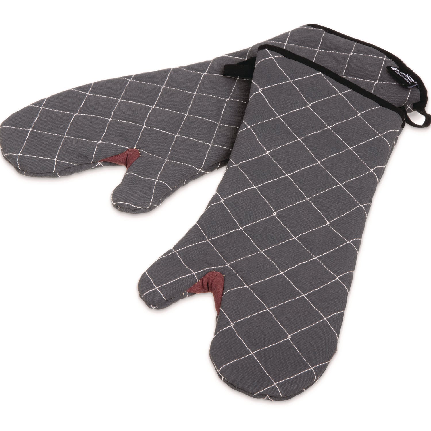 Bestguard Oven Mitt, 17", WebGuard Plus Fabric, Black, Pair - 1