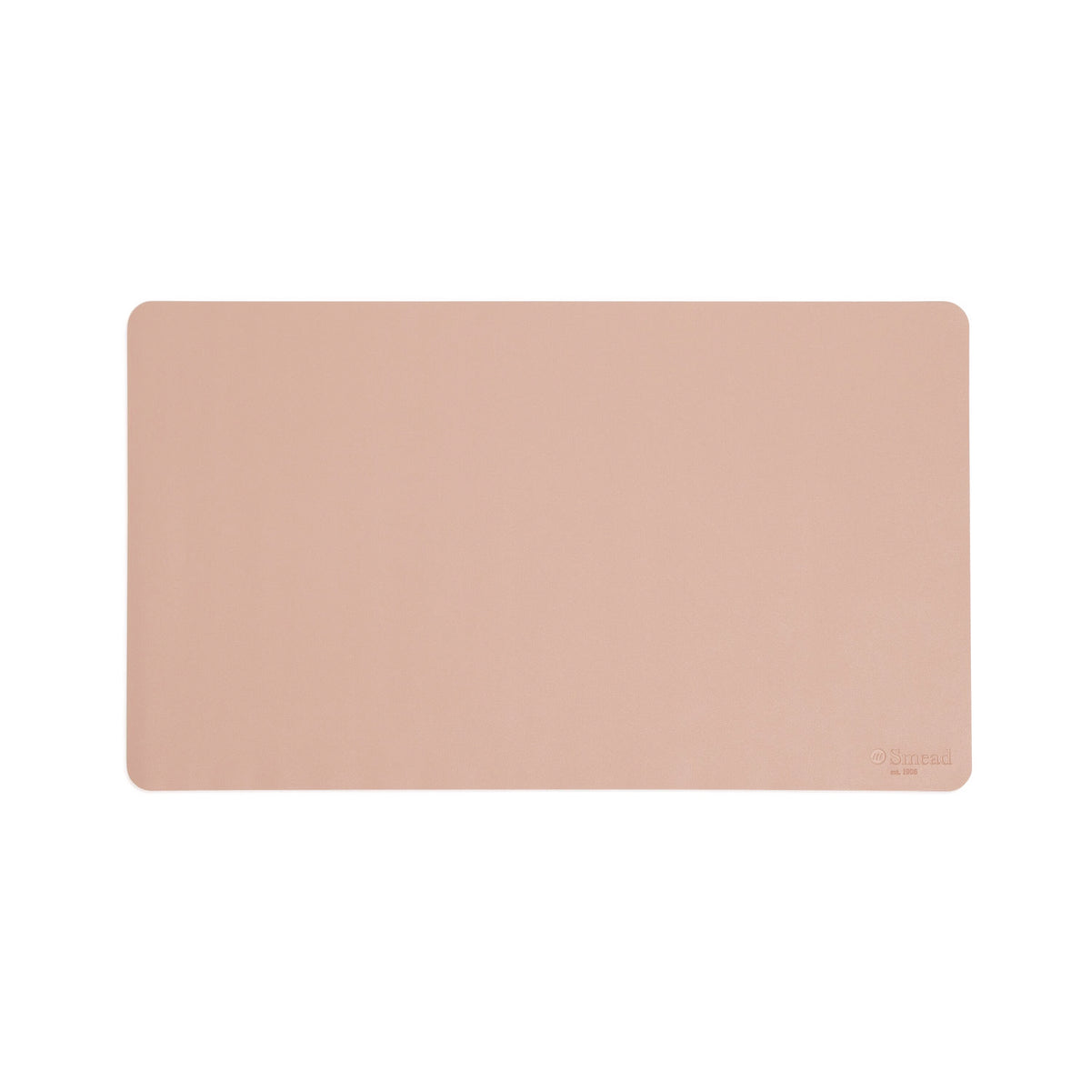 Vegan Leather Desk Pads, 23.6 x 13.7, Light Pink
